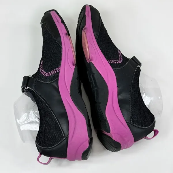 Vionic Sunset Orthotic Mary Jane Comfort Sneakers Shoes‎ Black Pink 7 - Image 6