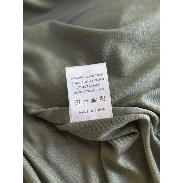 Baltic Born Esti Maxi Dress NWT Large Dark Sage‎ Green Boho Wedding Romantic - Image 8