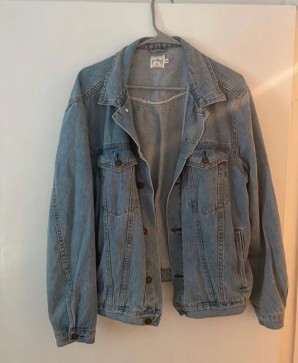 Western Denim Jacket Blue - Image 2