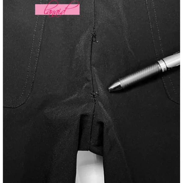 Steve Madden Kat Pants Black Edgy Utility Cargo Gothic Hiking Traveling Joggers - Image 4