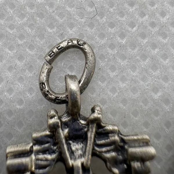 Vintage Beau Sterling Silver Liberty Bell Charm Pendant Philadelphia Souvenir - Image 7