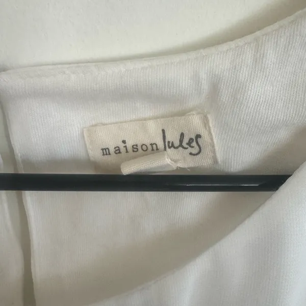 Maison Jules White Sleeveless Top - Image 5