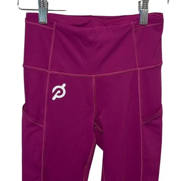 Lululemon X Peloton Women Together We Go Far Fast Free Legging Fuchsia Sz 4 NWOT - Image 2