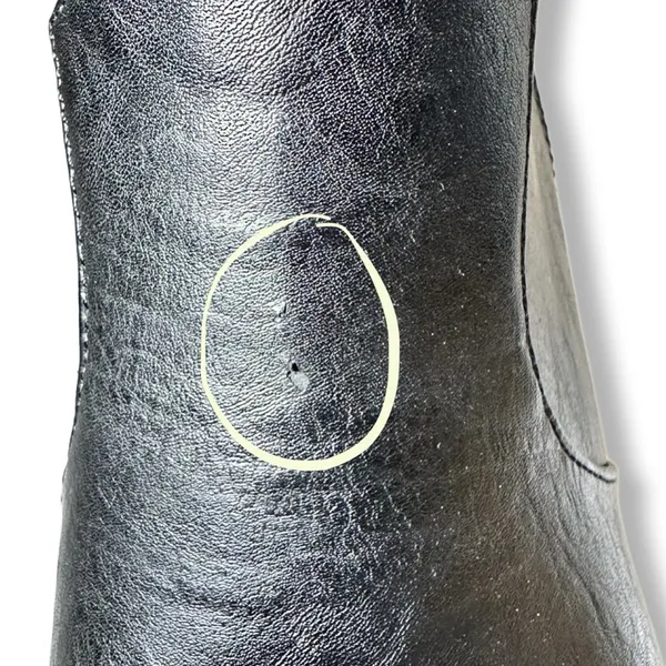 Women’s Maurice’s Black Vegan Leather Western Style Boots Sz: 7 - Image 7