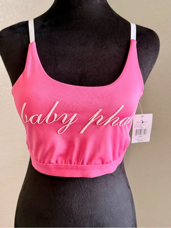 Baby Phat Pink and White logo Top - Image 2