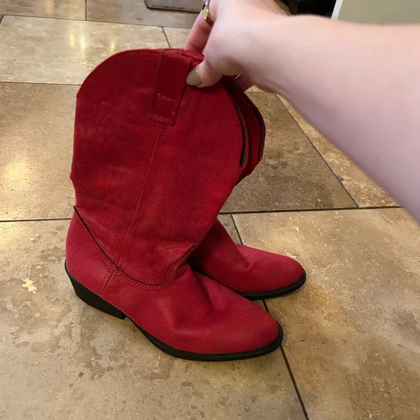 Red Cowboy Boots - Image 2