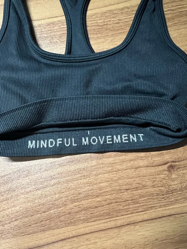 Alo Yoga Bra Seamless Ribbed XS - Image 5