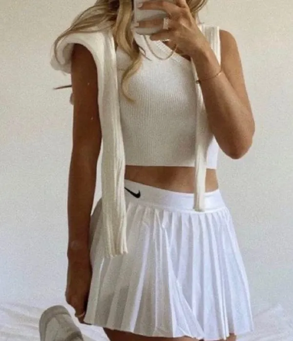 Nike Court Victory Skirt White XS - Image 13