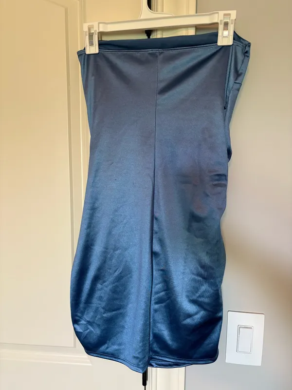 Windsor Strapless blue mini dress - Image 3