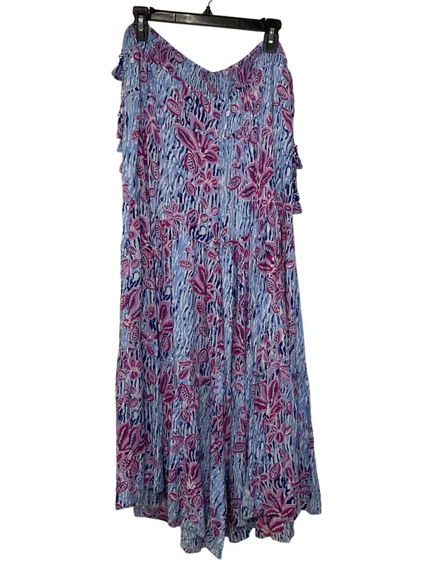 Poupette St Barth Soledad Pants in Large Womens Wide Leg loose fit Trousers - Image 5