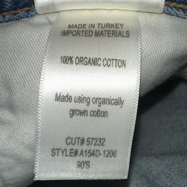AGOLDE 90’s Pinch Waist High Rise Straight Button Fly Jeans Size 31 Endless - Image 13