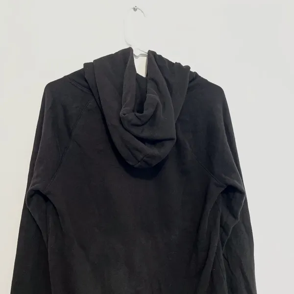 VS PINK VICTORIA'S SECRET Perfect Pullover Black White Logo Hoodie Sweatshirt M - Image 12