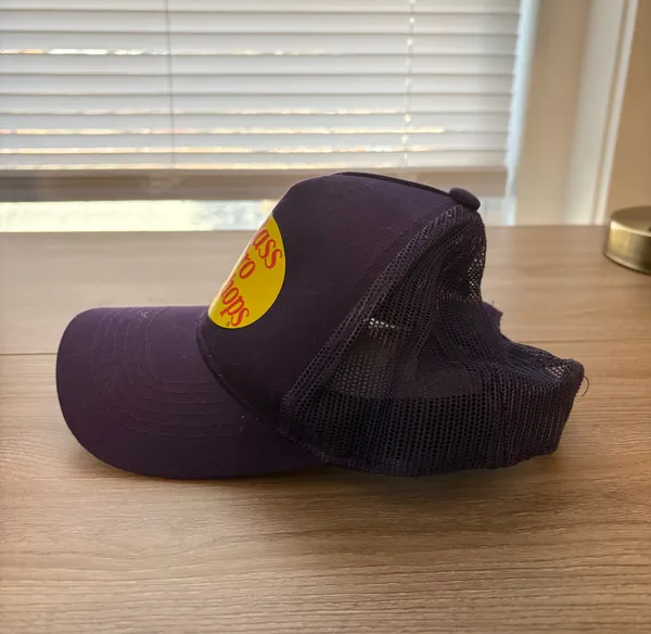 Purple Bass Pro Trucker Hat - Image 3