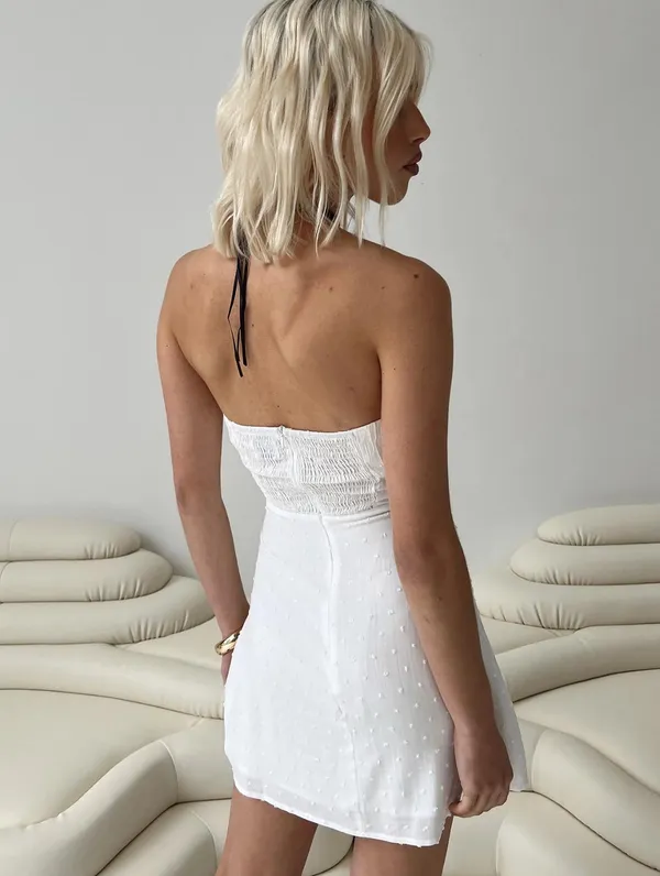 Princess Polly White Strapless Mini Dress Hoco - Image 4