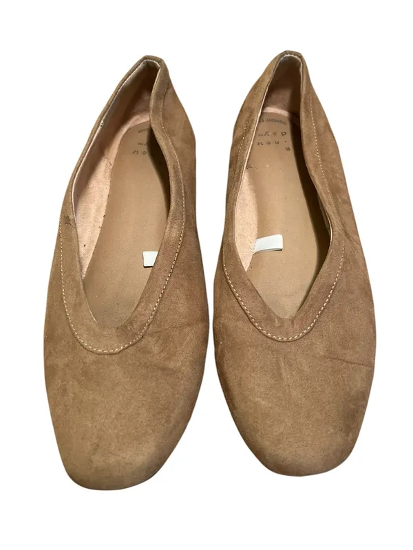 A New Day Women’s Size 8 Neve Shoes with Memory Foam Insole Khaki Tan Brown Flat - Image 2