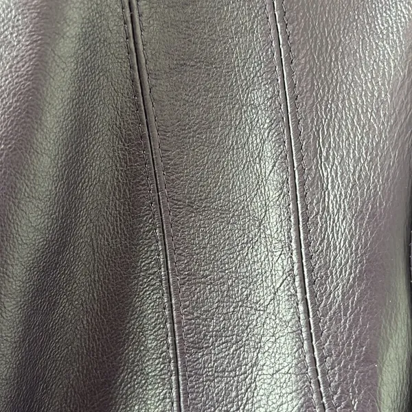 Genuine Leather Deep purple  Jacket East 5 Large - Image 4