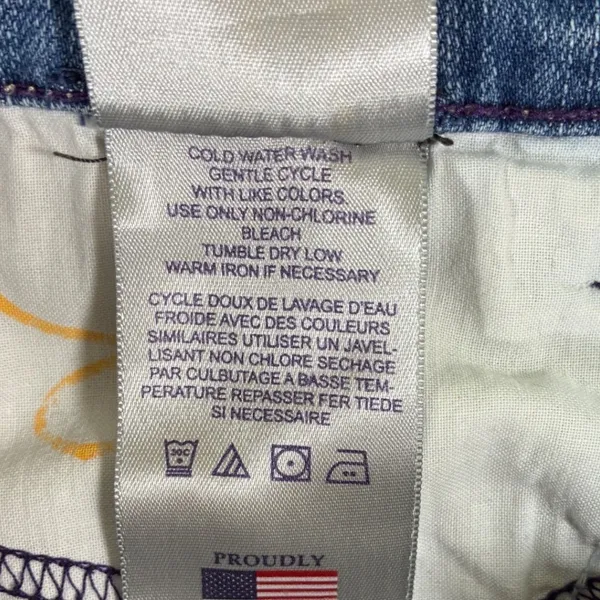 NYDJ Not Your Daughters Jeans Blue Straight Leg High Rise Denim USA Size 8 - Image 7