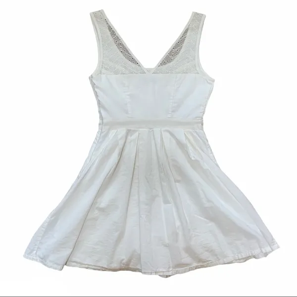 American Eagle Outfitters Lined Eyelet Dress - Image 3