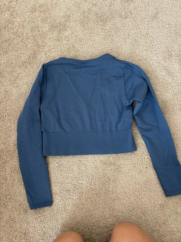 Offline by aerie long sleeve cropped workout top - Image 7