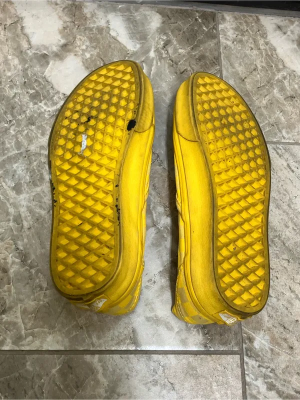 Vans Classic Mono Checkerboard Spectra Slip On Skateboard Sneakers (M4 W5.5) - Image 7