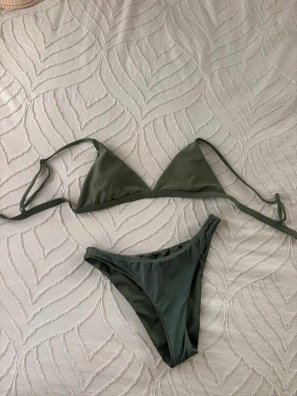 Army Green Bikini Size XS - Image 4