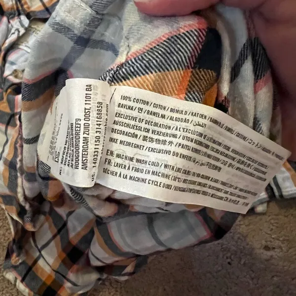 Abercrombie‎ xs button down - Image 5