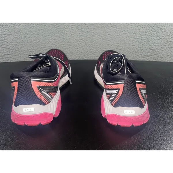 Womens Brooks‎ Ghost 10 Cloud Cushion Athletic Running Shoes Size 7.5 Black Pink - Image 5