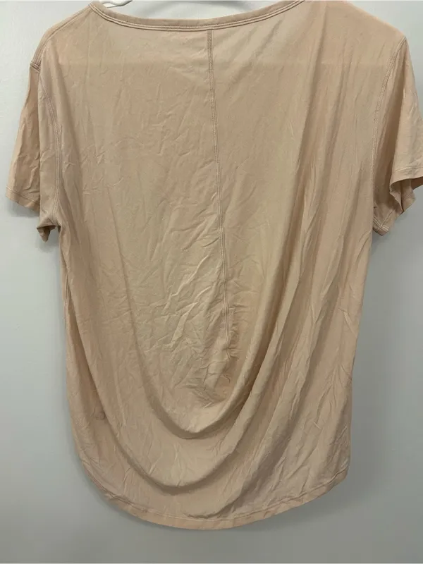 lululemon athletica Short Sleeve Scoop Neck Top - cream - Image 2