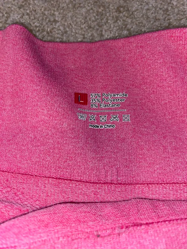 Workout Shorts Pink Size L - Image 2