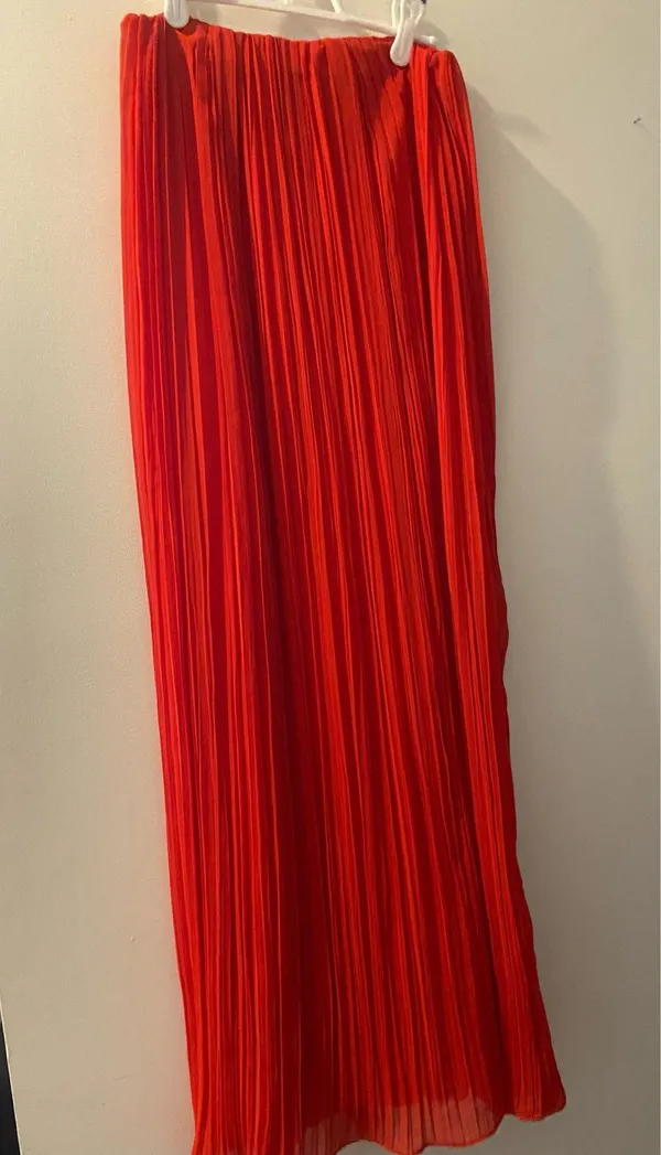 Red Long Skirt  - Image 3