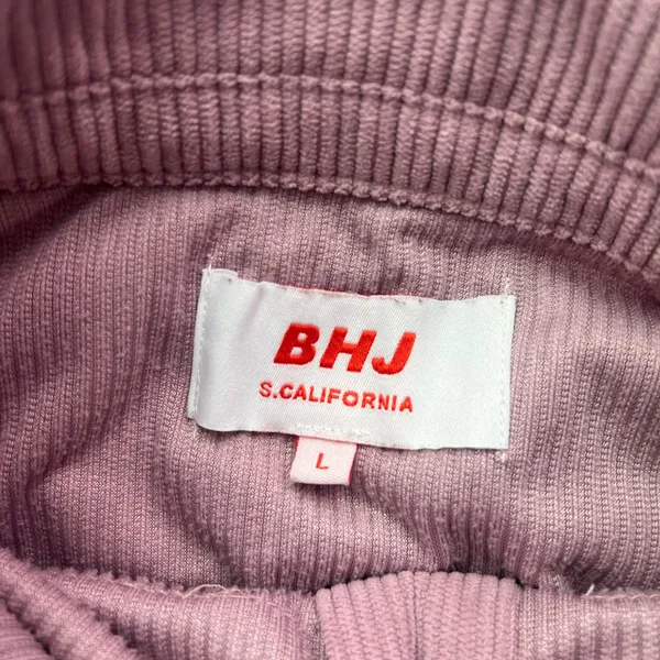 Pink Corduroy Button - Image 4