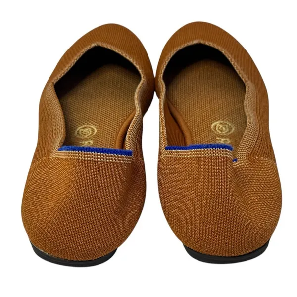 ROTHY’S Fawn Colorway Rounded Toe Ballet Knit Flats Slip On Eco Friendly Size W8 - Image 6
