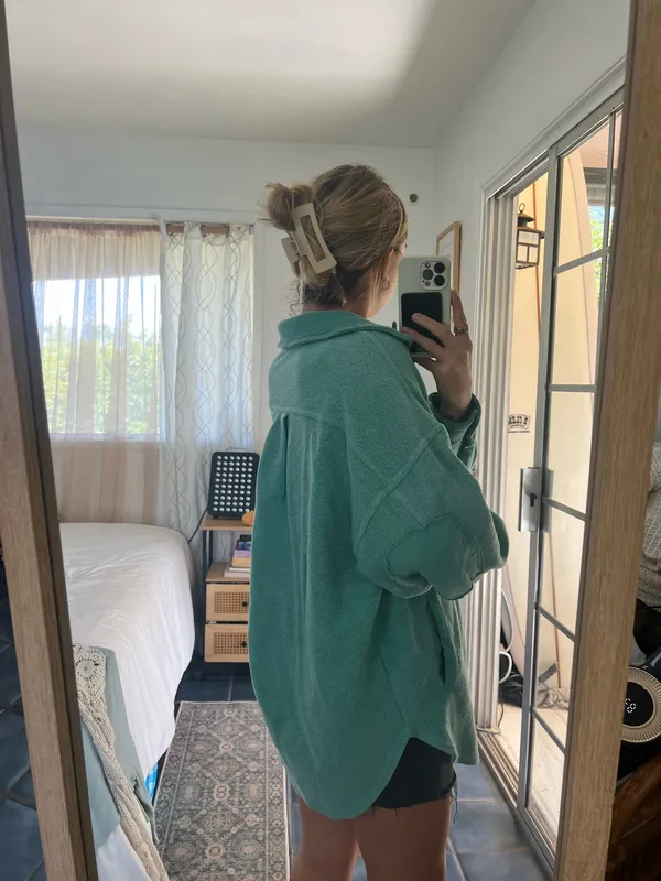 Free People Blue Jacket - Image 4
