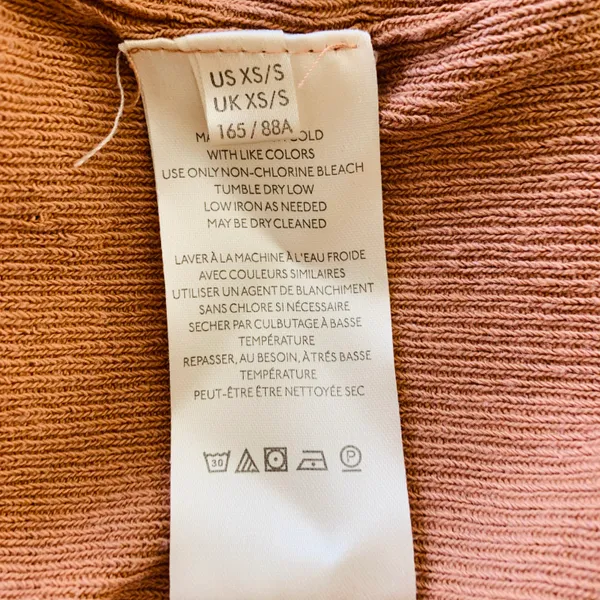 Free People We the Free Pullover Turtleneck Top in Terra Cotta size XS/S - Image 12