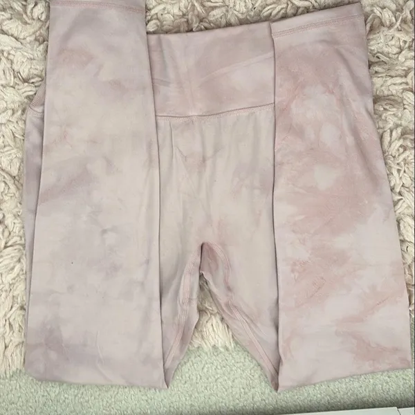 Women's alphalete Pink High-Waisted Leggings - Image 3