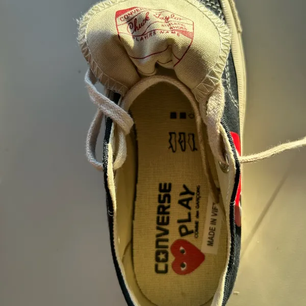 CDG x Converse PLAY low Rise sneaker - Image 2