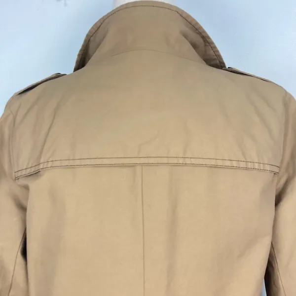 GAP Double Breasted Trench Coat/Raincoat Tan Khaki - Image 7