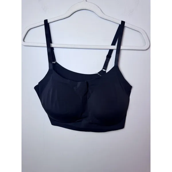 True & Co. 16860 True Body Scoop Neck Bralette Black Size XL NWT - Image 10