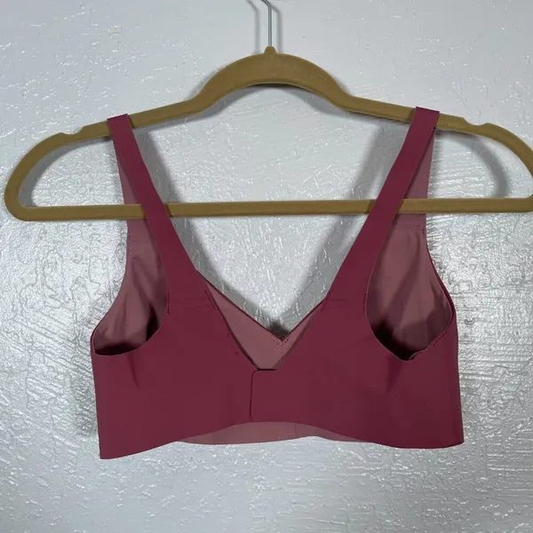 Lululemon Women 32C Misty Merlot Pink Like Nothing Sports Bra Athleisure Workout - Image 5
