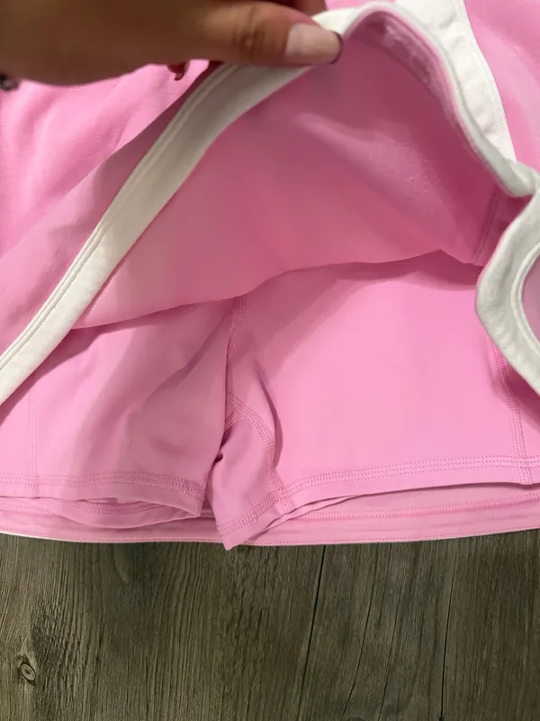 Target Pink Joy Lab mini skirt with white side stripe - Image 2