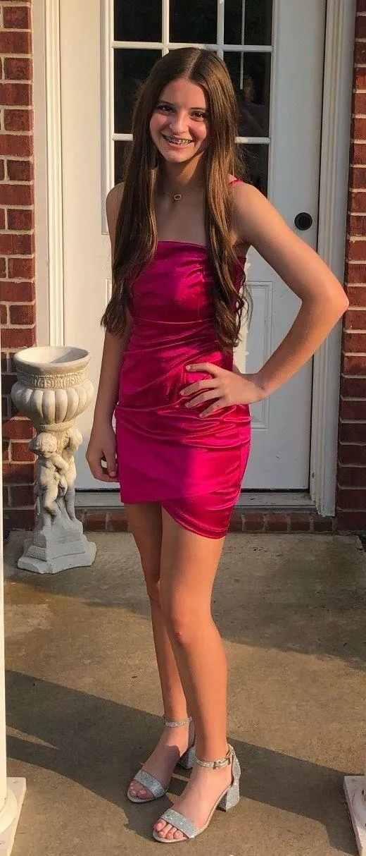 PaperMoon Pink Homecoming Dress - Image 5
