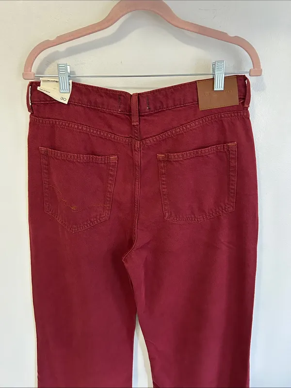 We The Free Stride Jean Wine Bordeaux - Image 7