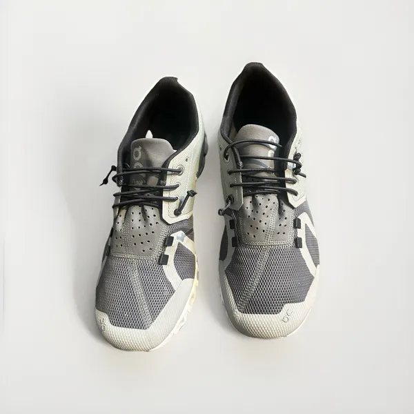 On Cloud Women's Running Shoes W9.5 Slate Rock Swiss Cloud 5 Gray Black EC - Image 2