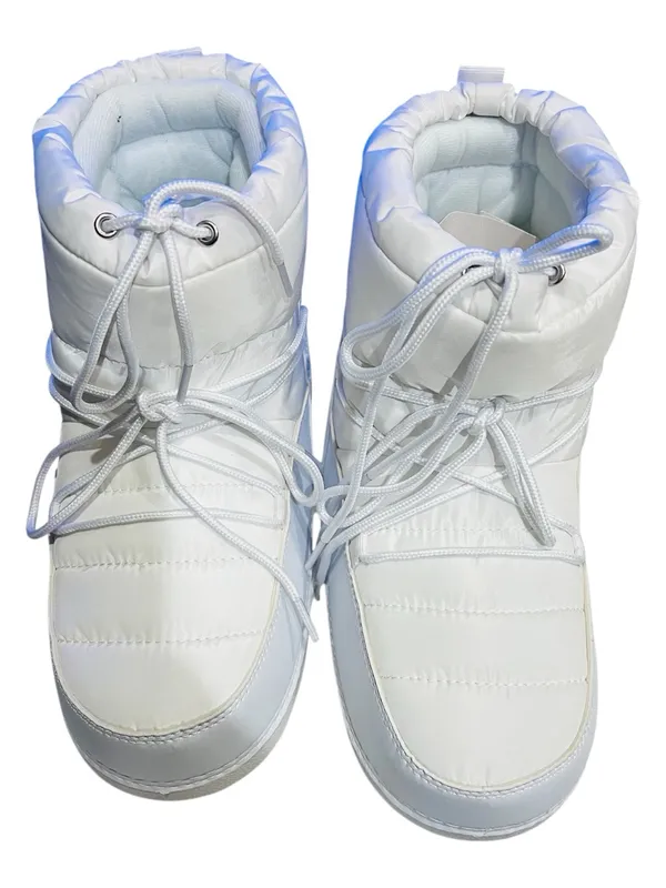 Womens Winter Snow Boots Anti-Slip Ankle Booties Warm Lining Lace-up Outdoor 7.5 - Image 3