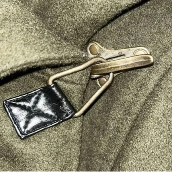 Sam Edelman Olive Green Wool Blend Jacket(Size Small) - Image 4