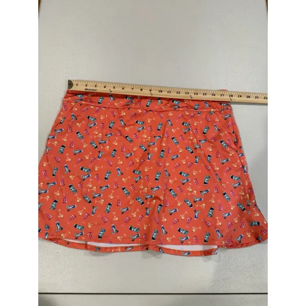 Mixed Drinks Alcohol Skort Womens XL Active Tennis Pickleball Golf Athletic - Image 3