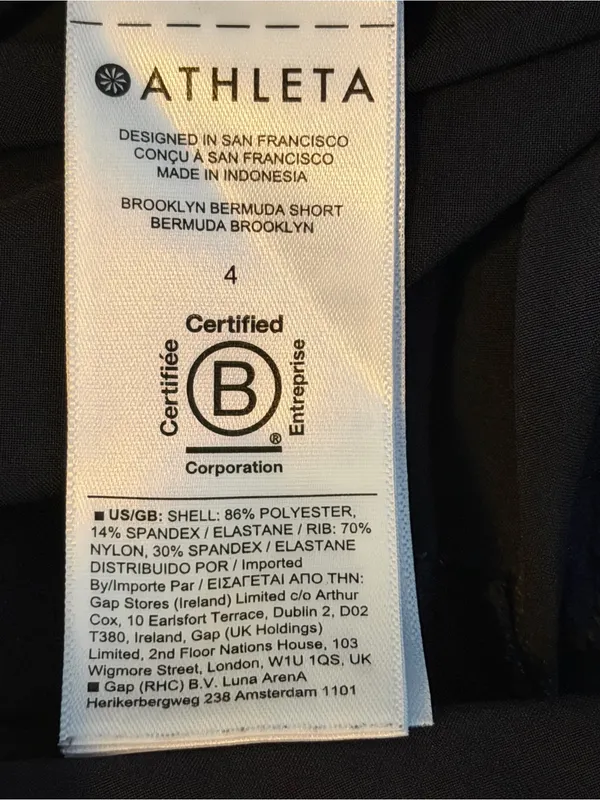 Athleta Black Tailored Bermuda Shorts - Image 6