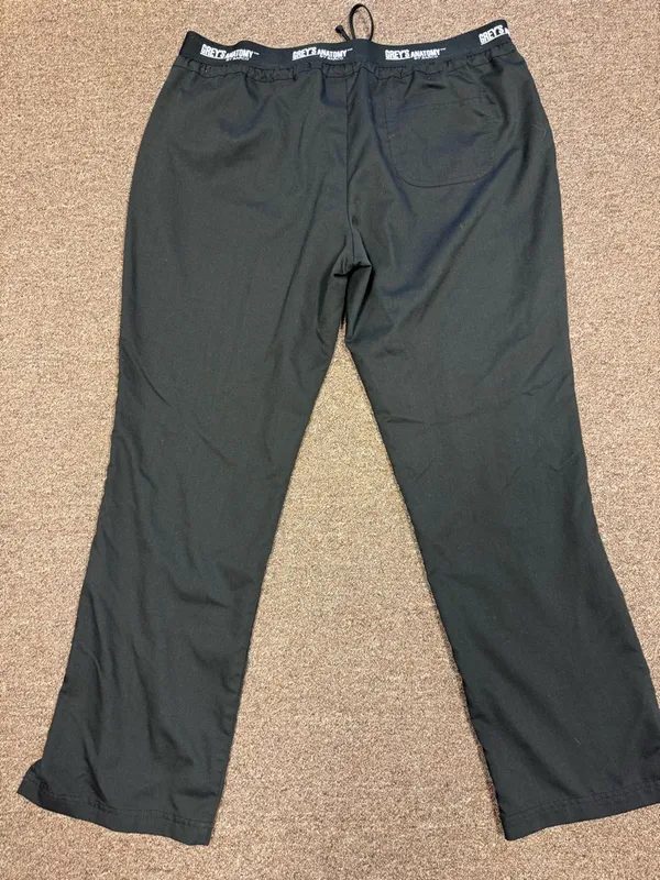 Grey’s Anatomy Active Scrub Pants • Black • XL • EUC - Image 5