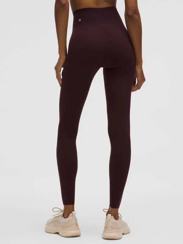 Lululemon Glow Up Super-High-Rise Tight 28" Goodnight Plum size 4 NWT - Image 2