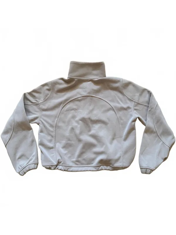 Lululemon Brushed Softstreme Half Zip Sweatshirt LW3IDXS Women's Size 2 - Image 3
